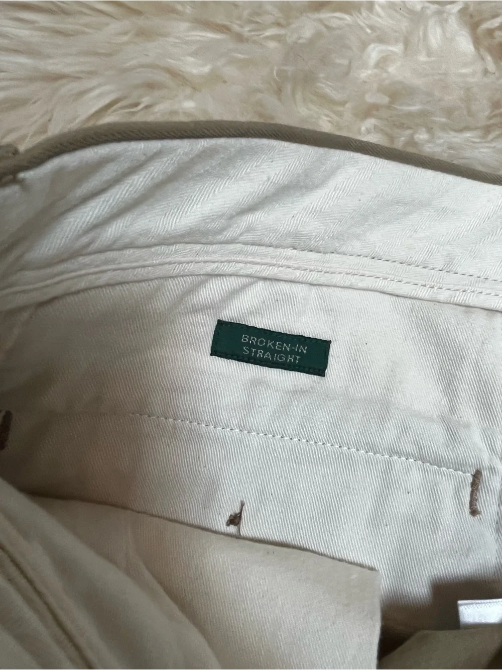 Men’s J. Crew Broken In Straight Coastal Preppy Business Casual Chino Khakis 34